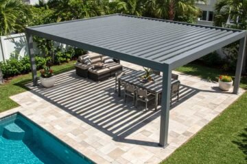 Aluminum Pergolas Installation in Miami: The Low-Maintenance Option