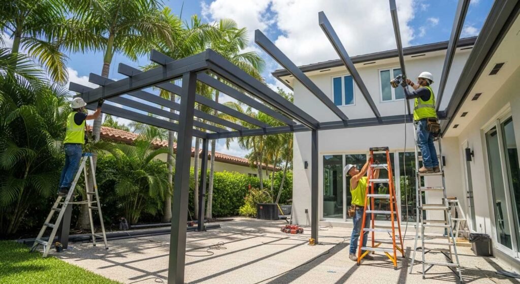 Modern Pergola Miami