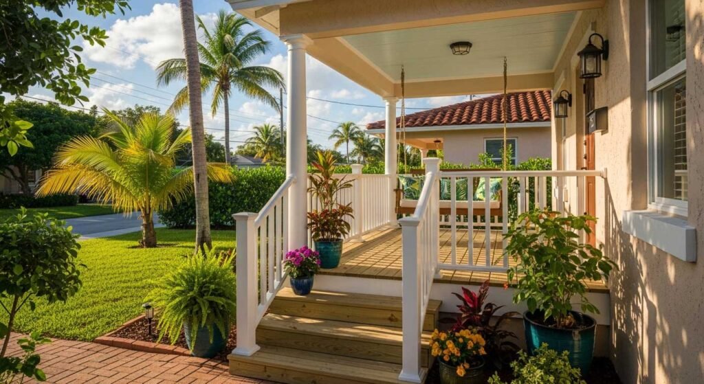 Front Porch Installation for Miami