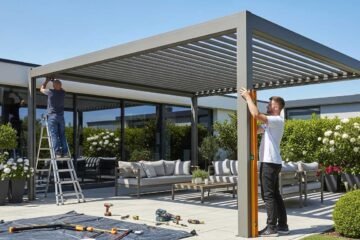 Instalación de Pérgolas Modernas de Aluminio | Palacios Screen