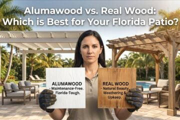 Alumawood vs. Real Wood: Which is Best for Your Florida Patio?
